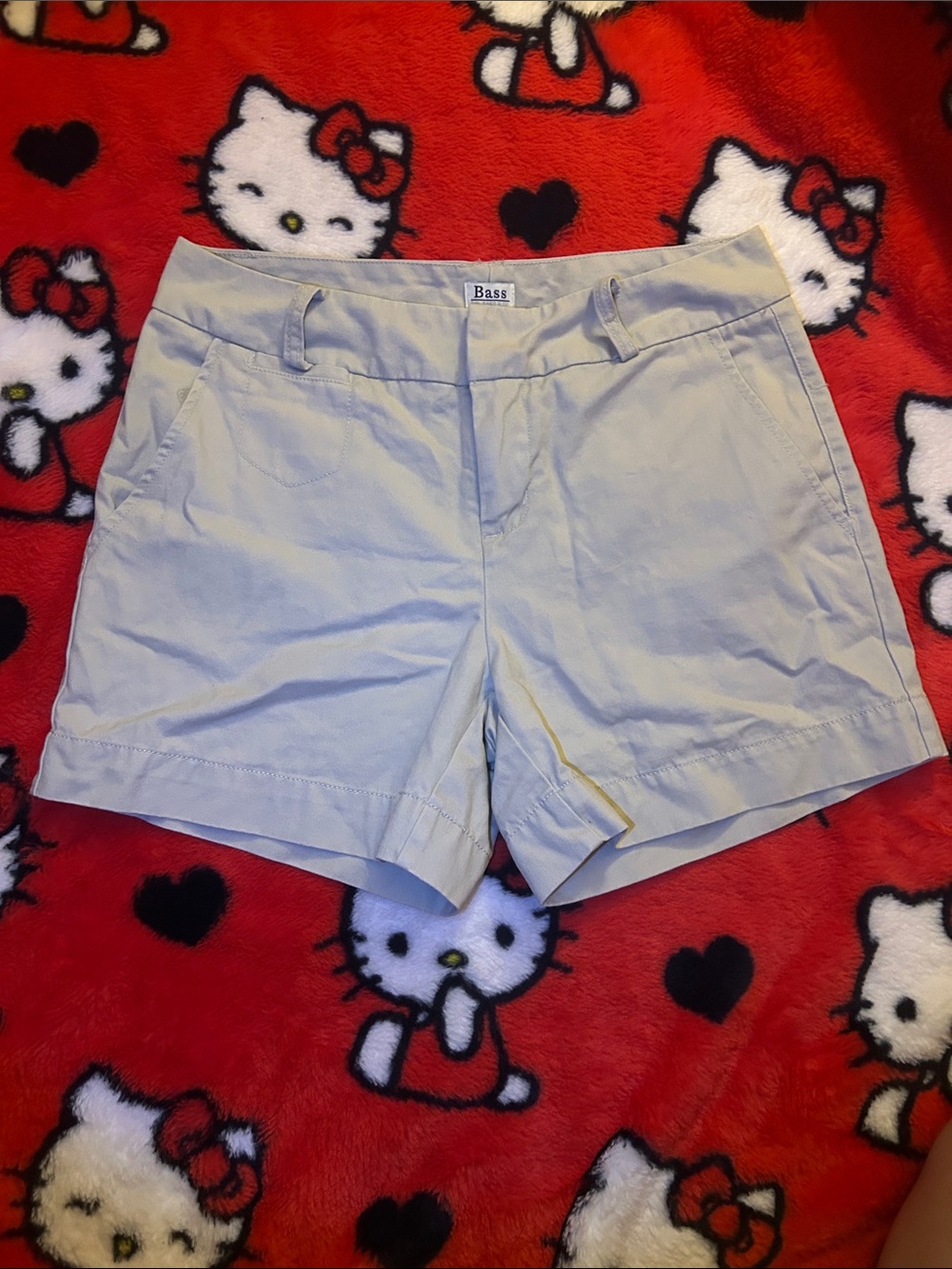Bass Light Gray Bermuda Shorts